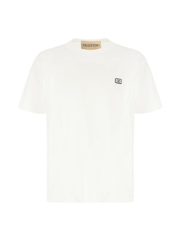 Valentino White Short Sleeve T-Shirt