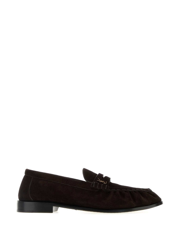 Saint Laurent Brown Penny Loafer