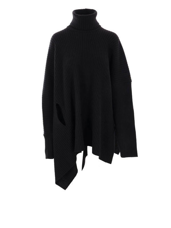 Y'S Sweaters Black Knitted - jentestore_global