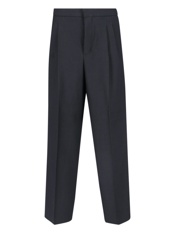 Pleated Virgin Wool Pants