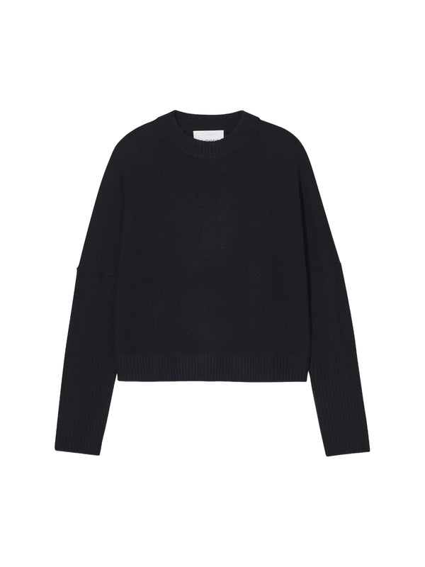 Closed Black Knitted