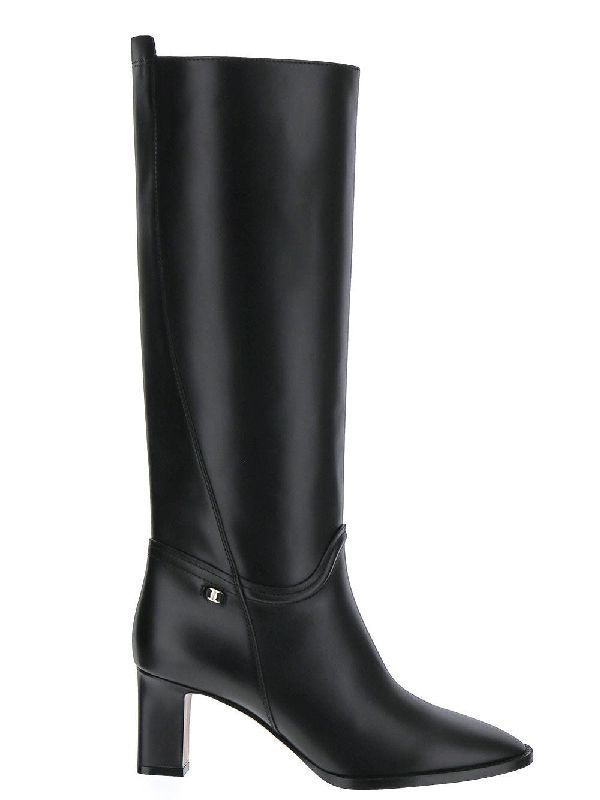 Vara Chain Detail Knee-high
  Boots