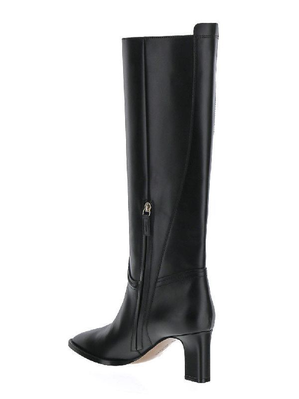 Vara Chain Detail Knee-high
  Boots