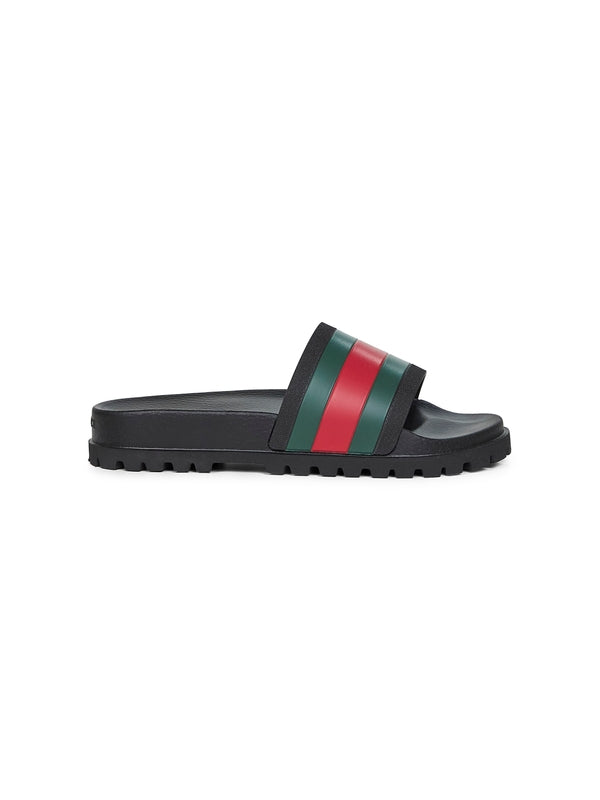 Gucci Black Slides