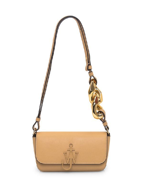 Anchor Logo Bold Chain
  Decoration Shoulder Bag