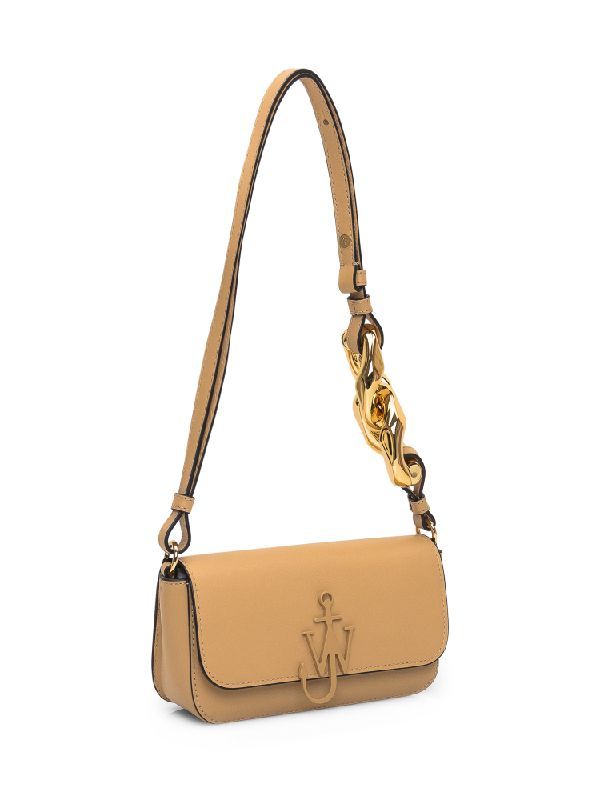 Anchor Logo Bold Chain
  Decoration Shoulder Bag