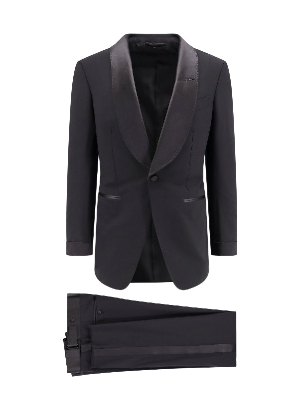 Stretch Wool Single Set-Up Suit