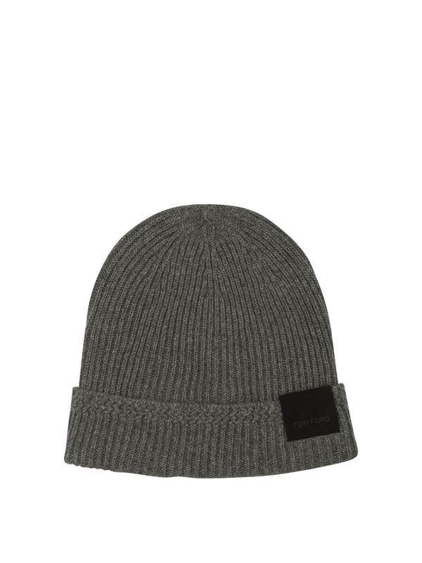Tom Ford Grey Beanies