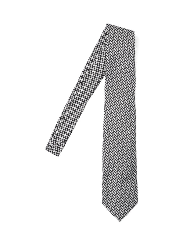 Tom Ford White Black Neck Ties
