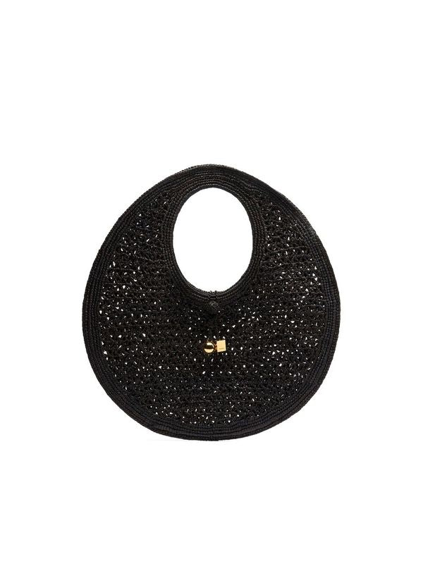 JACQUEMUS - Spiaggia Raffia Tote Bag - Jente