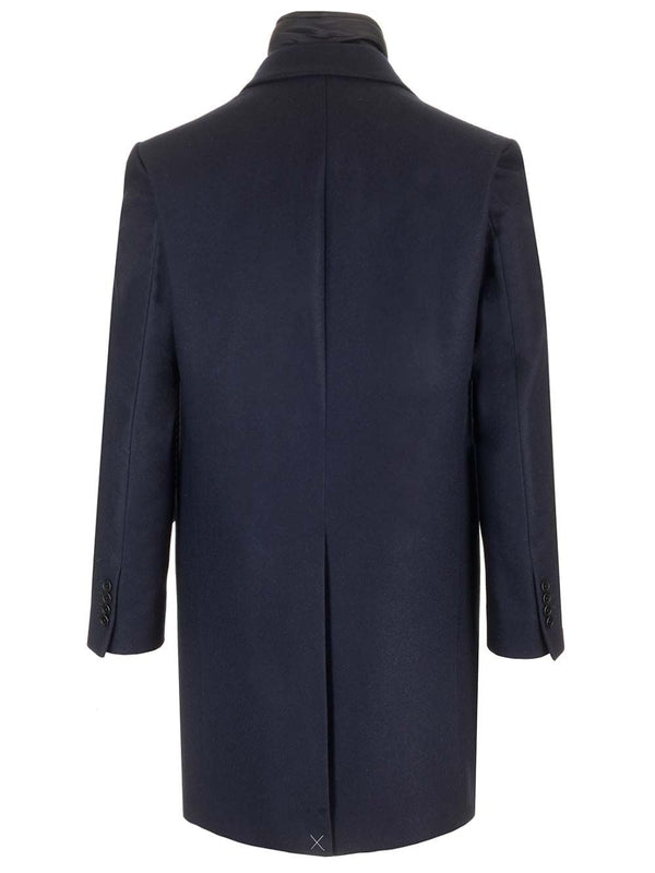 Wool Cashmere Double Breasted Coat