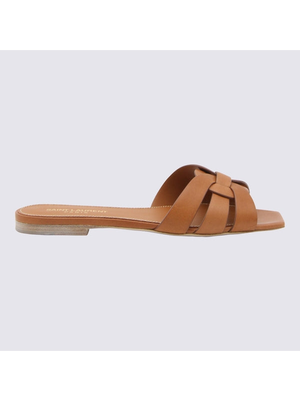 Saint Laurent Brown Slides