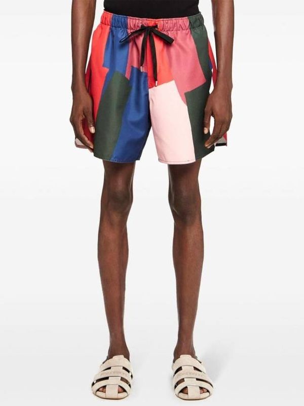 Color Block Swim Shorts