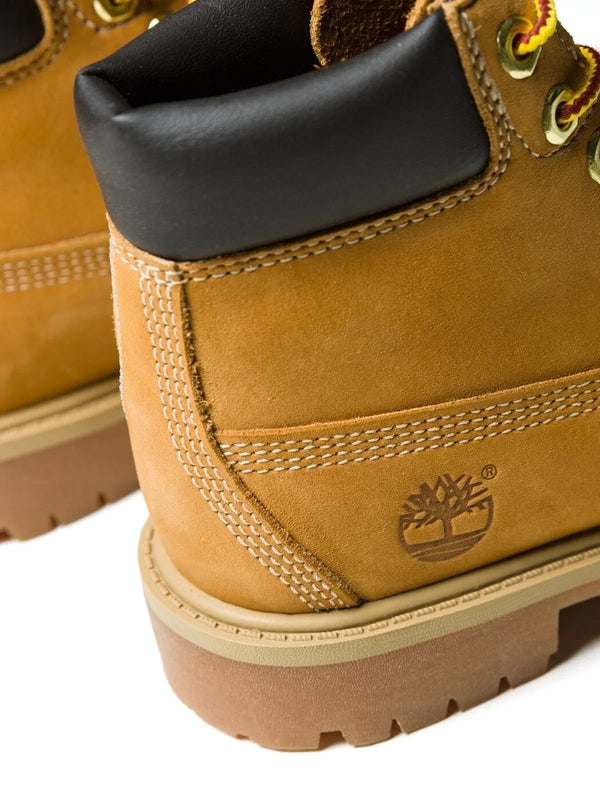 Timberland Beige Lace-Up Boots