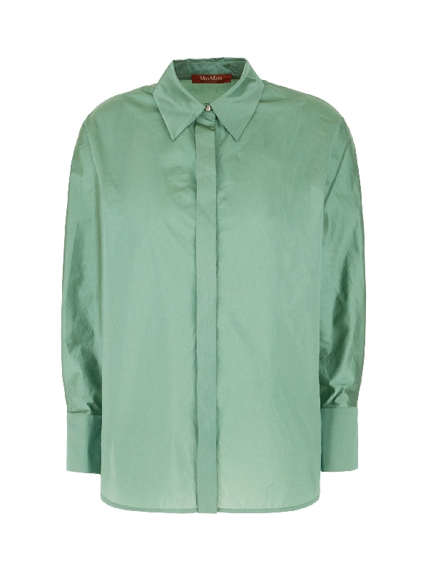 Clan Silk Blend Satin
  Shirt