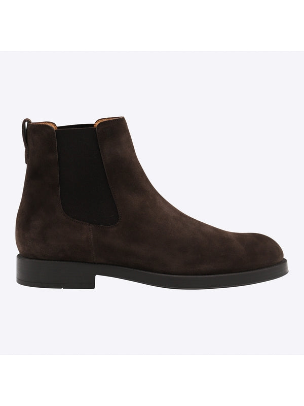Tod'S Brown Chelsea Boots