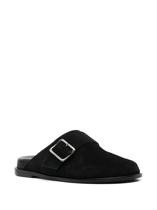 Aeyde Black Sandals