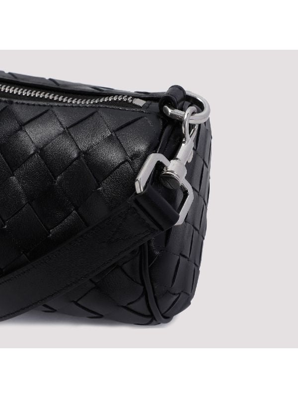 Barrel Intrecciato Mini Crossbody Bag