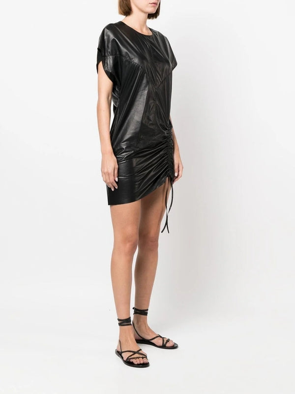 Adelisa Leather Dress