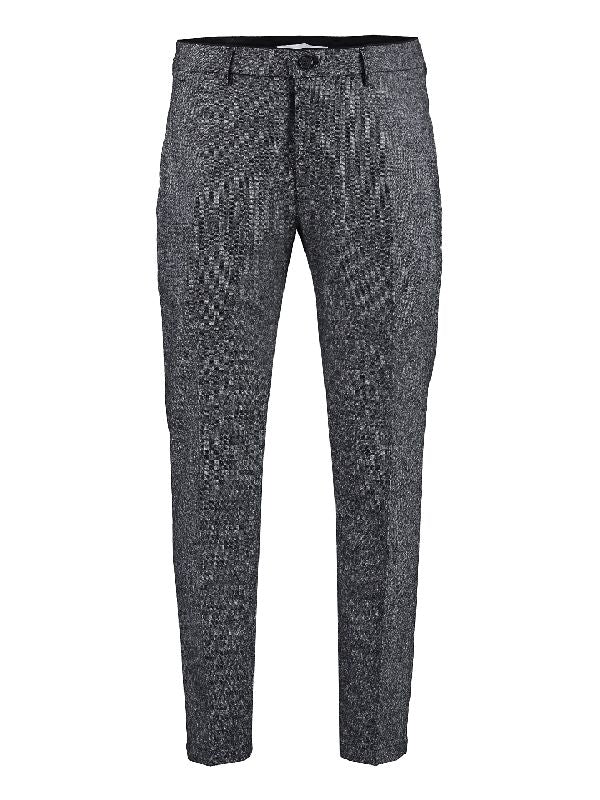 Wool Blend Tailored Fit Pants