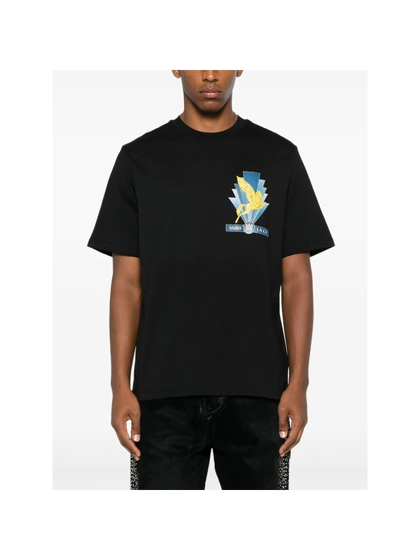 Amiri Black Half Sleeve