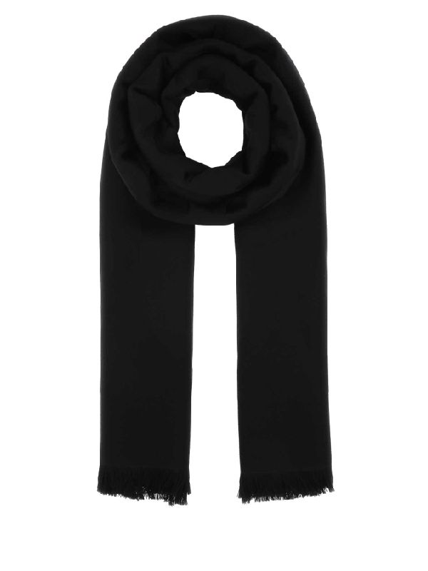 Black Wool Muffler