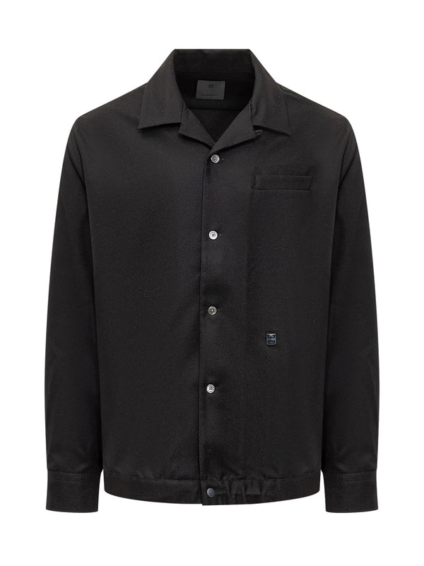 4g Logo Wool Shirt