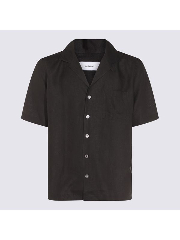 Lardini Shirts Black Sleeveless
