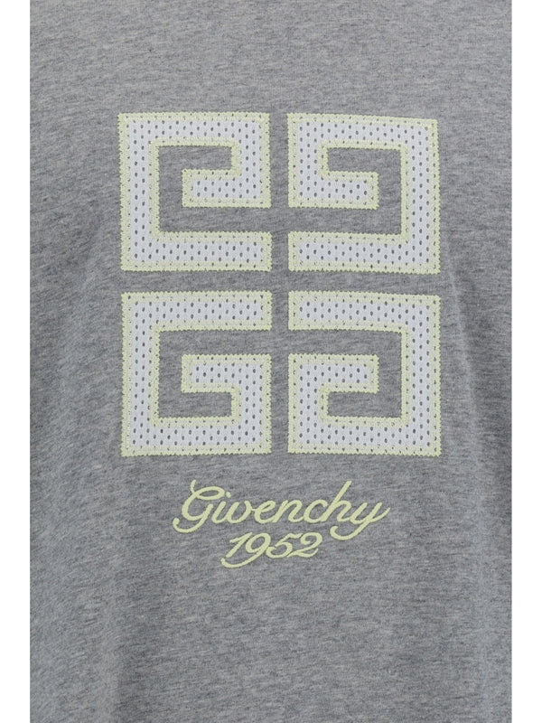 GIVENCHY - 4g Logo Embroidery Short Sleeve T-shirt - Jente