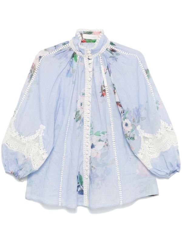 Avery Lace Embellished
  Blouse