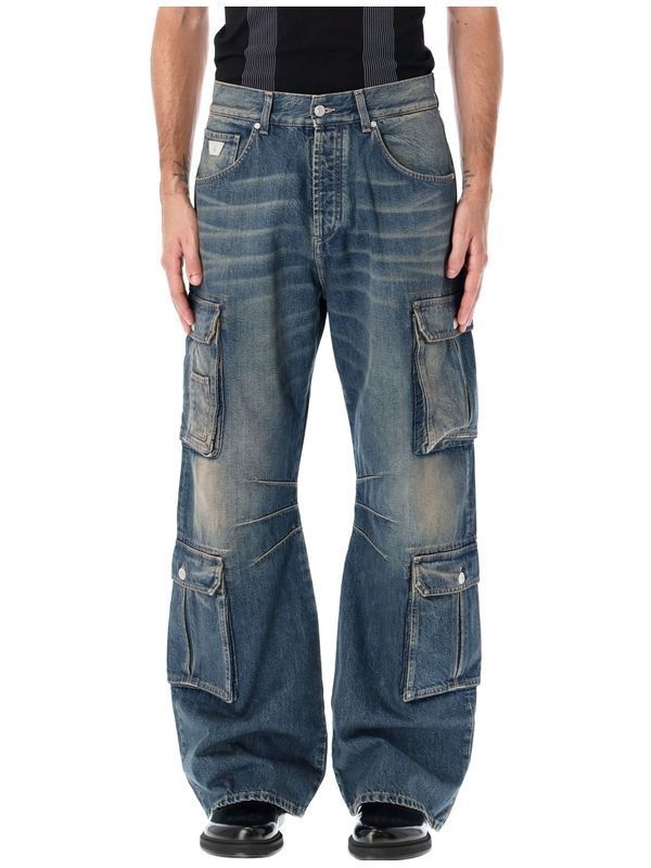 MISBHV - Multi Pocket Cargo Denim Pants - Jente