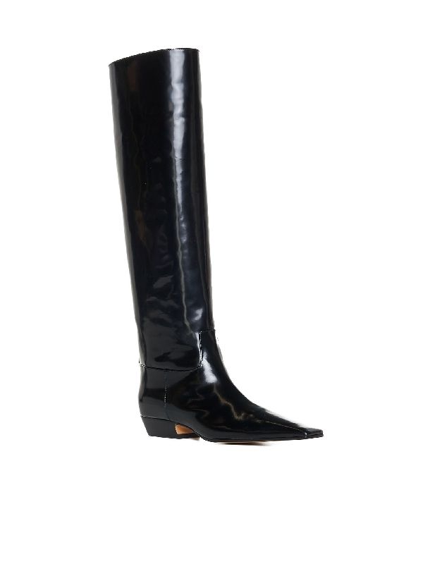 Marfa Leather High Boots