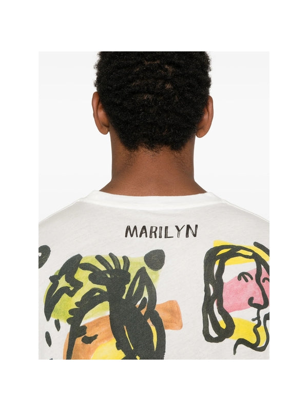 Bode White Half Sleeve