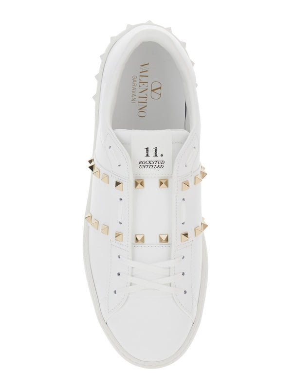 Valentino White Low Top Sneakers