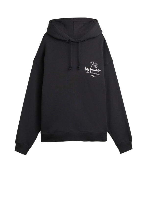Y-3 Black Hoodies