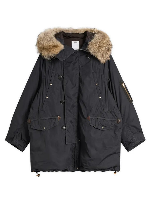 Visvim Valdez Black Parka