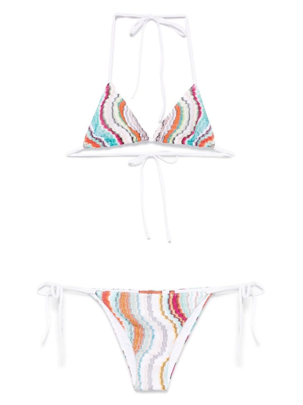 Wave Pattern
  Bikini Set