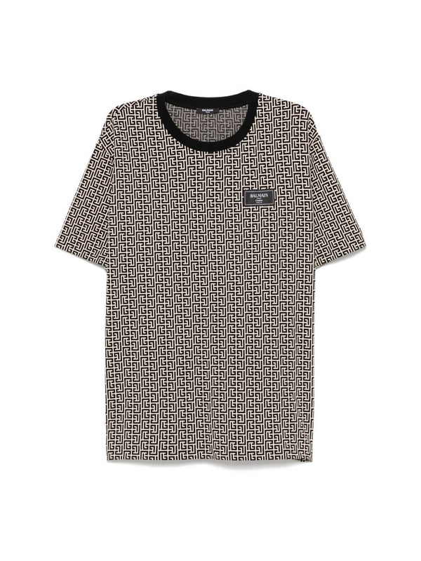 All-over Monogram Printed
  Short Sleeve T-shirt