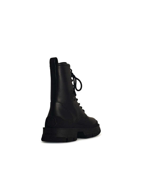 Hevea Leather Lace-Up Boots