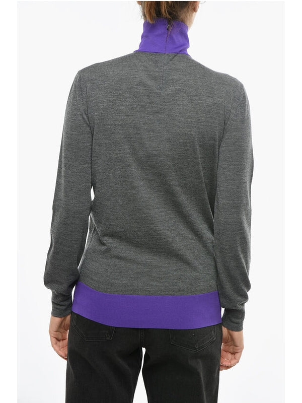 Plan C Purple Gray Knit