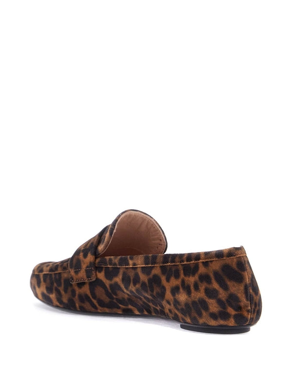 Giorgia Leopard Pattern Loafers