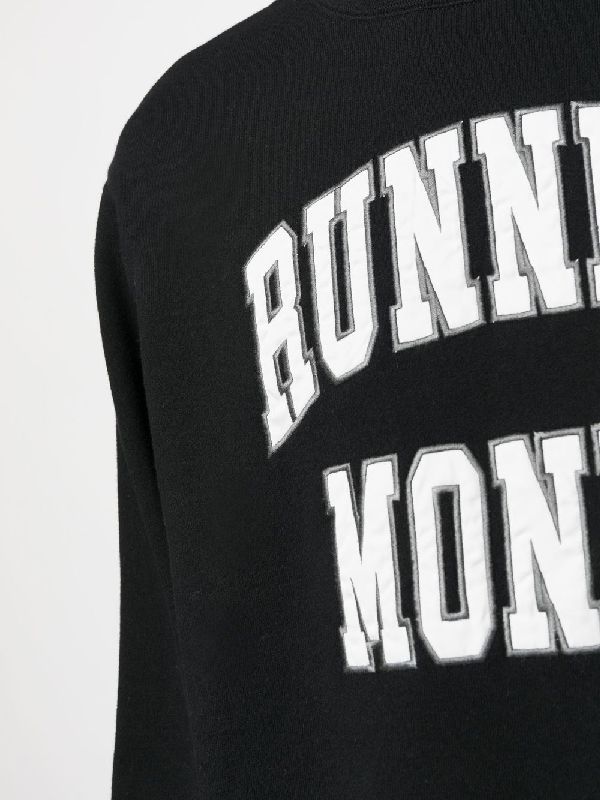 Slogan Patch Sweatshirt