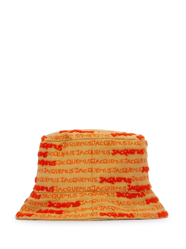 Bordado Beaded Logo Bucket Hat