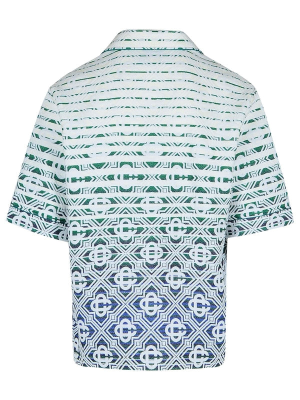 Allover Pattern Short Sleeve Shirt