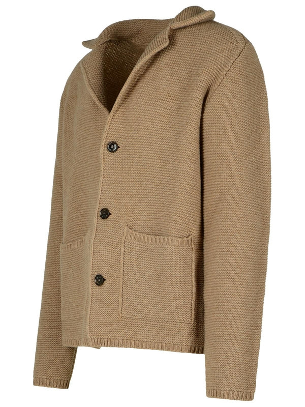 Pocket Wool Button Cardigan - Jente