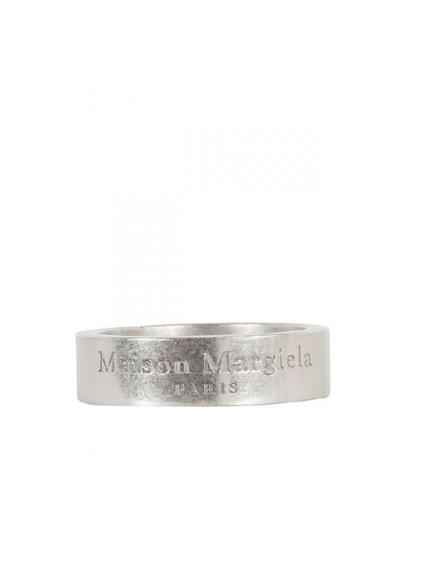 Engraving Logo Silver Ring