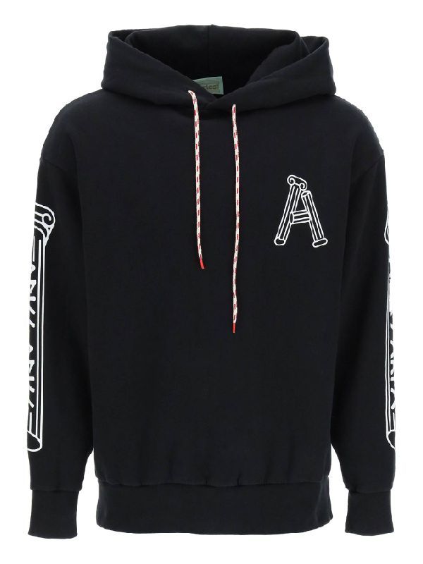 Column Logo Printing Hoodie