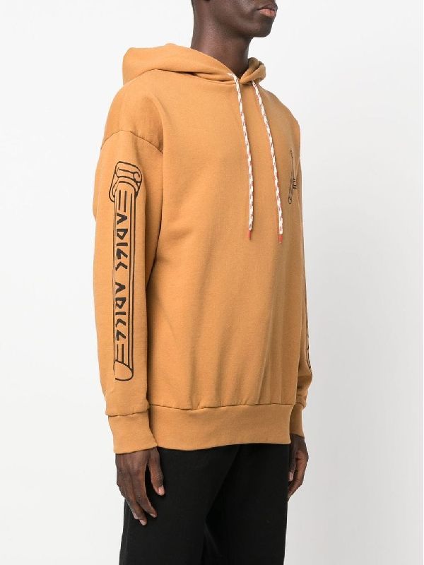 Column Logo Printing Hoodie