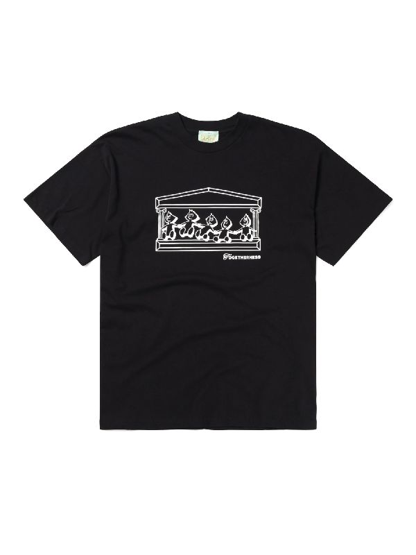 Togetherness Temple Printing T-shirt