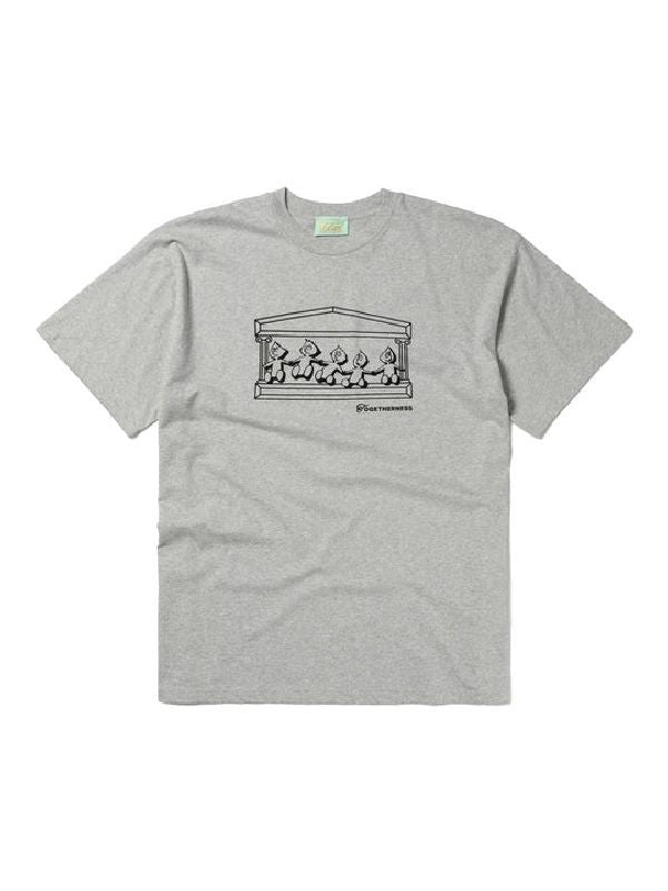 Togetherness Temple Printing T-shirt